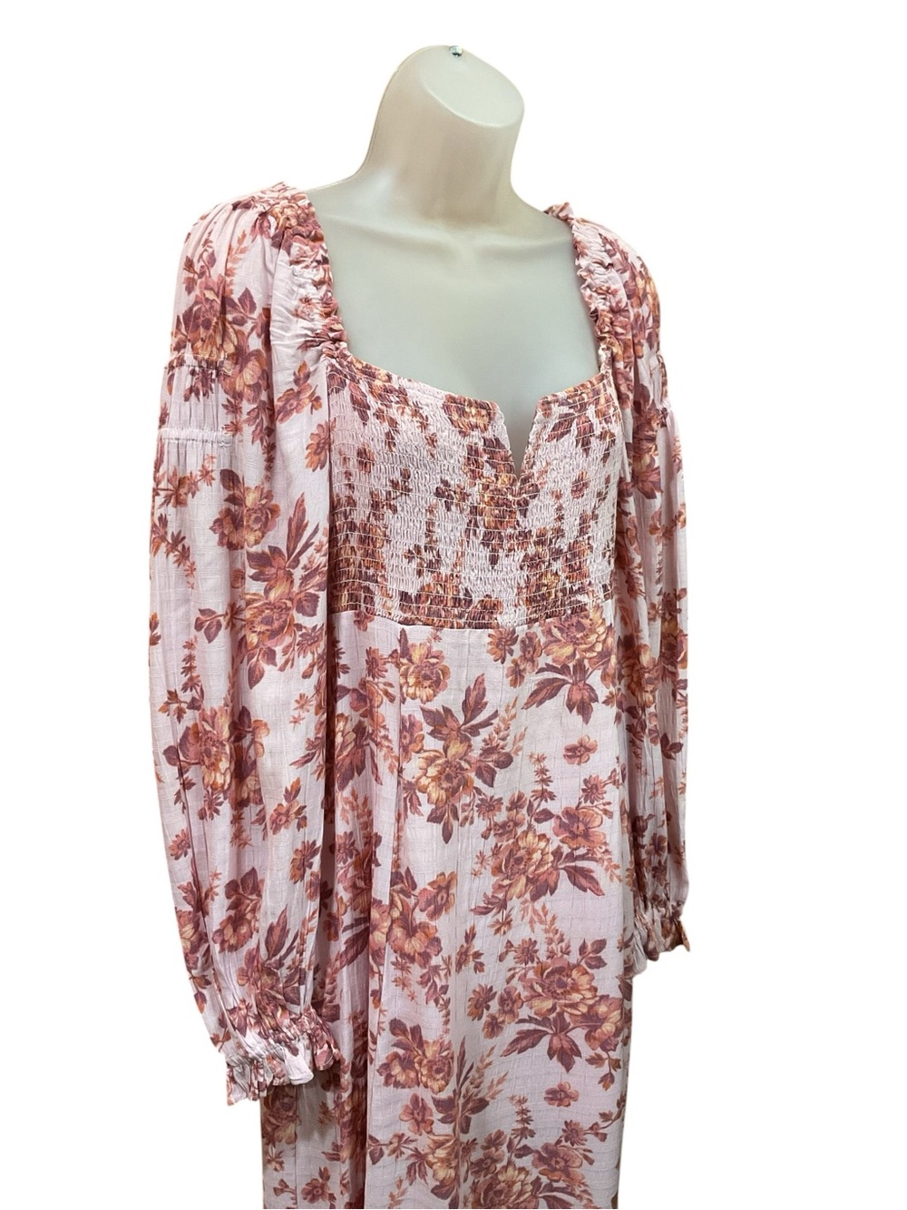 Free People Jaymes Midi Dress Size S Cottagecore Festival Western Boho - Picture 3 of 9